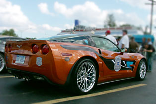 Corvette with C Magic products